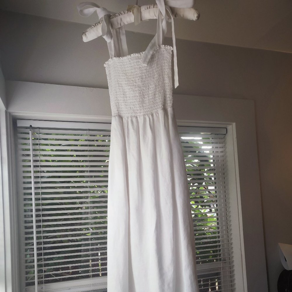 Reformation Linen Maxi Dress